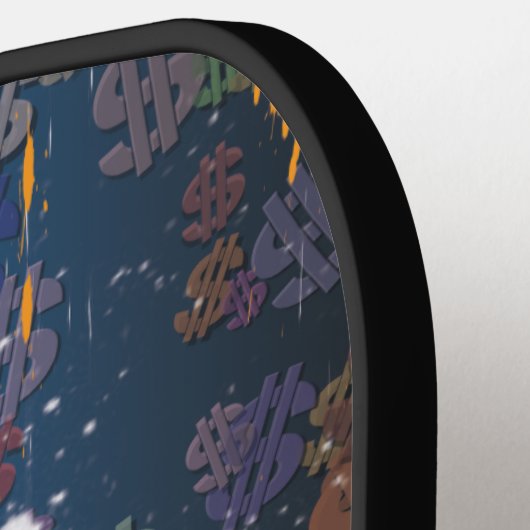 GELD PICKLEBALL SCHLÄGER (Linke Seite)