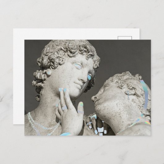 Geld Postkarte (Vorne/Hinten)