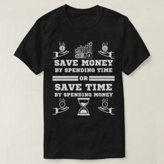 Geld retten, indem man Zeit für ein bewegungsfähig T-Shirt