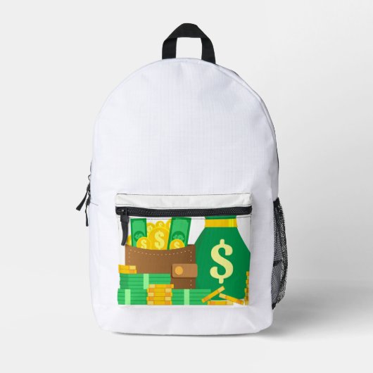 Geld 🤑 Rucksack 🎒 (Vorderseite)