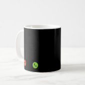 Geld ruft Bargeld 2 Kaffeetasse (Vorderseite Links)