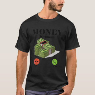 Geld ruft Cash Funny Business Money T Shirt