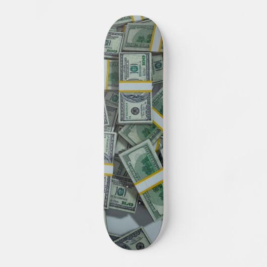 Geld Skateboard (Vorderseite)