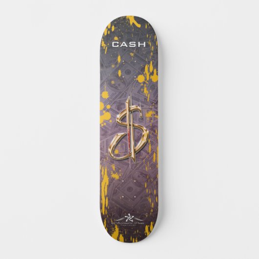GELD SKATEBOARD (Vorderseite)