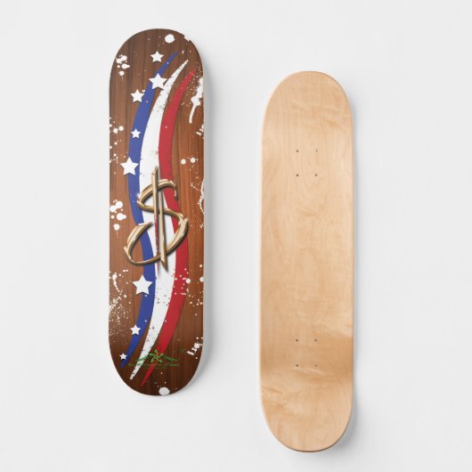 GELD SKATEBOARD (Vorderseite)