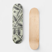Geld Skateboard (Vorderseite)