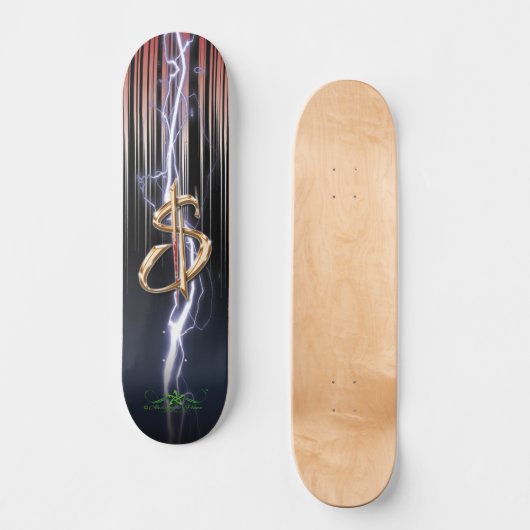 GELD SKATEBOARD (Vorderseite)