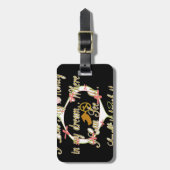 Geld spricht in meinen Träumen und ich Liebe es.pn Gepäckanhänger (Vorderseite vertikal)