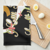 Geld spricht in meinen Träumen und ich Liebe es.pn Küchentuch (Viertel Falte)