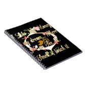 Geld spricht in meinen Träumen und ich Liebe es.pn Notizblock (Rechte Seite)