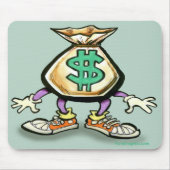 Geld-Tasche Mousepad (Vorne)