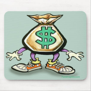 Geld-Tasche Mousepad