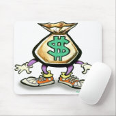 Geld-Tasche Mousepad (Mit Mouse)