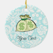 Geld-Taschen; Niedlich Keramik Ornament (Hinten)