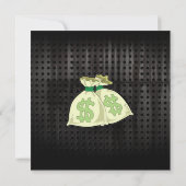 Geld-Taschen; Schroff Einladung (Rückseite)