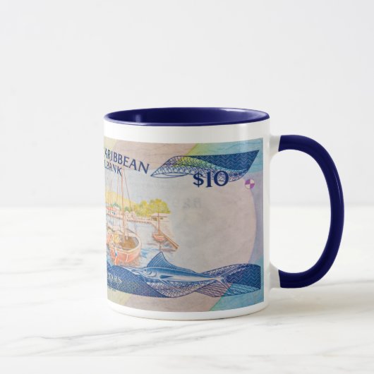 Geld-Tassen - Ostkaribische meere Tasse (Rechts)