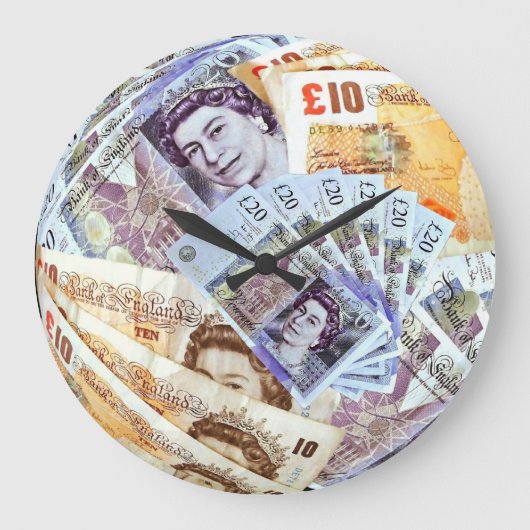 Geld ~ £ Uhr (Vorderseite)