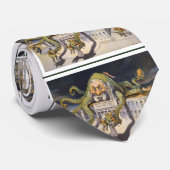 Geld und Politik Krawatte (Gerollt)