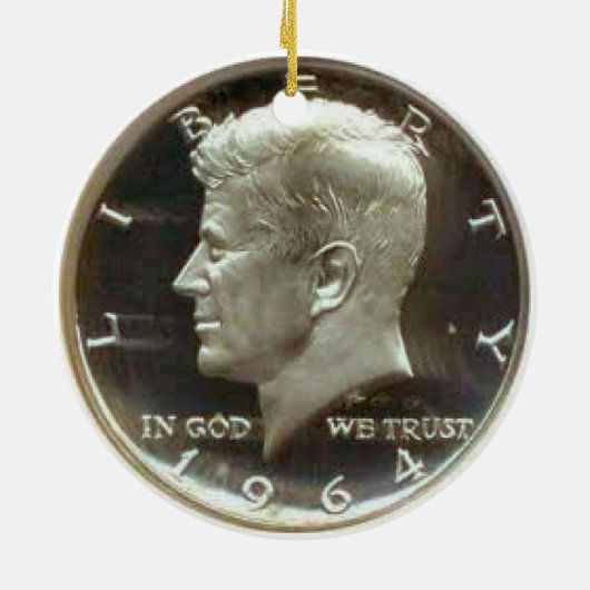 Geld-Verzierung Keramikornament (Hinten)