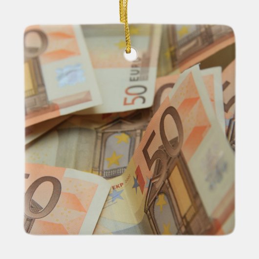 Geld wächst auf Bäumen! Keramikornament (Vorderseite)