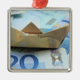 Geld wächst in Bäumen! Ornament Aus Metall