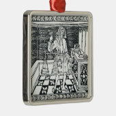 Geld-Wechsler Silbernes Ornament (Rechts)