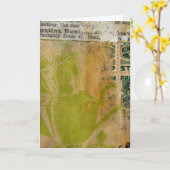 Geld zum Geburtstag Karte (Gelbe Blume)