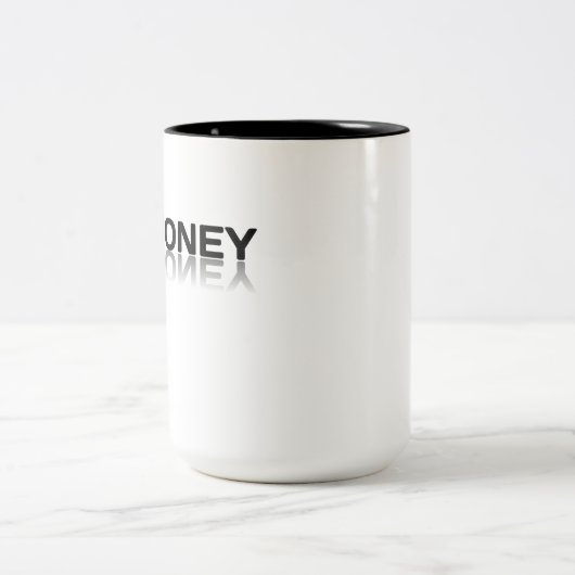 Geld Zweifarbige Tasse (Mittel)