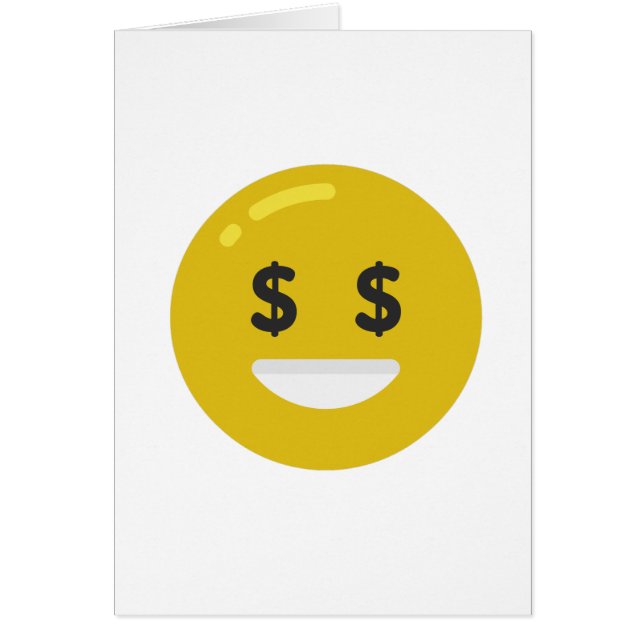 Geldauge Emoji (Vorne)