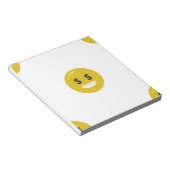 Geldauge Emoji Notizblock (angewinkelt)