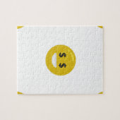 Geldauge Emoji Puzzle (Horizontal)