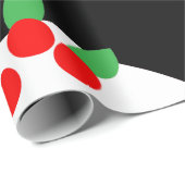 Geldaugen Weihnachtskuchen Geschenkpapier (Rolleneckpunkt)