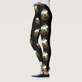 Geldaugen Weihnachtskuchen Leggings (Links)