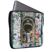 Geldautomat mit GRAFFITI Laptopschutzhülle (Vorne Rechts)