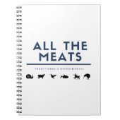 Geldautomat - Notebook Notizblock (Vorderseite)