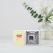 Geldautomat Visitenkarte (Stehend Vorderseite)