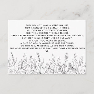 Geldbaum/Einladung Begleitkarte