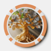 Geldbaum pokerchips (Rückseite)