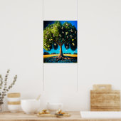 Geldbaum Wohlstand Überfluss an Wohlstand Segnung Poster (Küche)