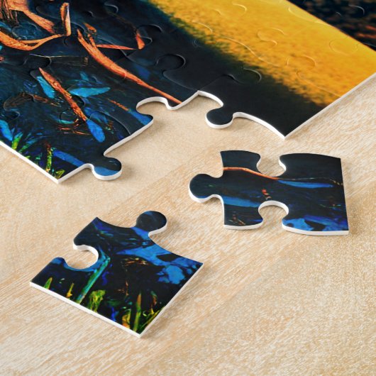 Geldbaum Wohlstand Überfluss an Wohlstand Segnung Puzzle (Seite)