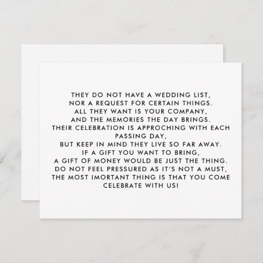 Geldbaum/wünschende gute Einladung (Vorne/Hinten)