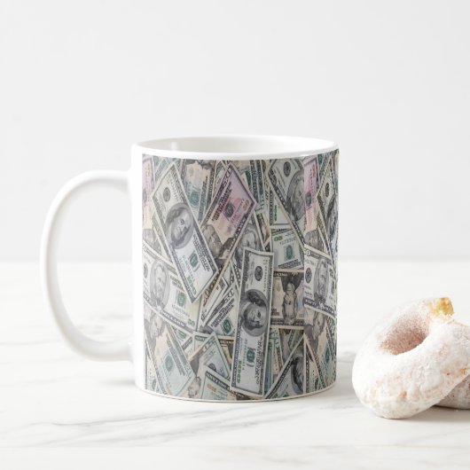 Geldbecher Kaffeetasse (Mit Donut)