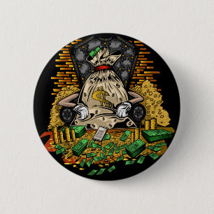 Geldbeutel Button