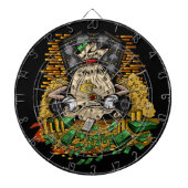 Geldbeutel Dartscheibe (vorne)