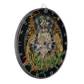 Geldbeutel Dartscheibe (Vorderseite Links)