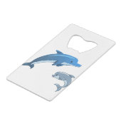 🐬 GELDBEUTEL FLASCHENÖFFNER (Vorderseite Schrägansicht)