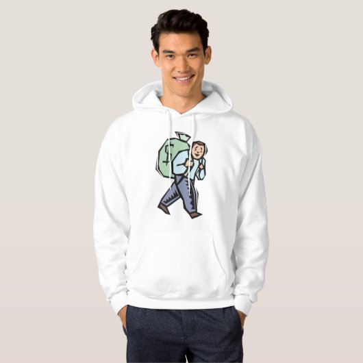 Geldbeutel Hoodie (Vorne ganz)
