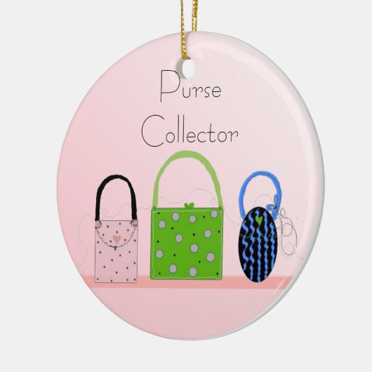 Geldbeutel Keramikornament (Links)