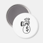 Geldbeutel Magnet (Vorderseite/Rückseite)