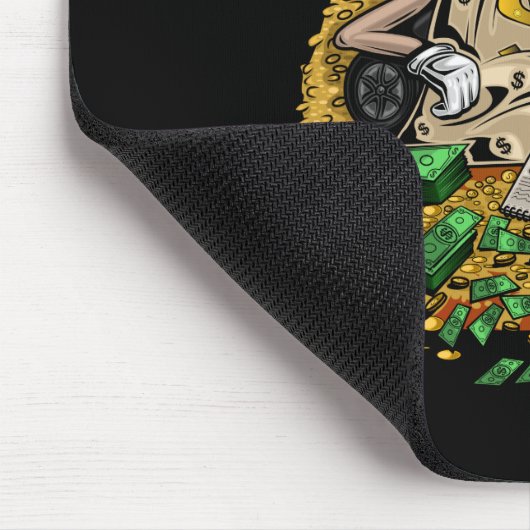 Geldbeutel Mousepad (Ecke)